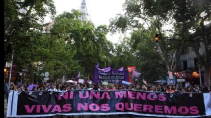 ni una menos: quinta marcha a favor del aborto legal y contra la violencia