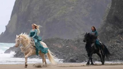 Murió un caballo en el set.