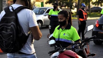 Se refuerzan los controles de tránsito en Lomas.