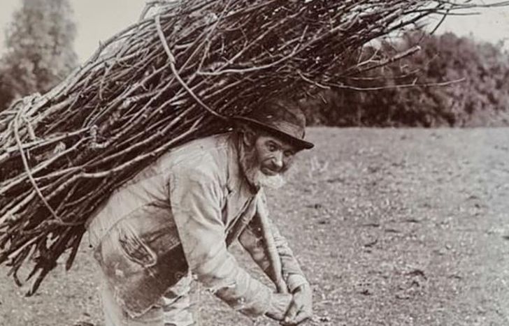 La imagen de la portada de Leed Zeppelin IV.