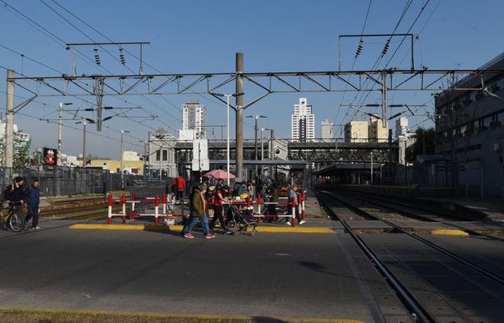 La estación de Lomas, de las más importantes del Conurbano.
