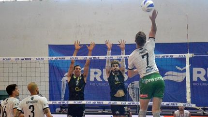 Nahuel Piñero fue uno de los goleadores del partido.