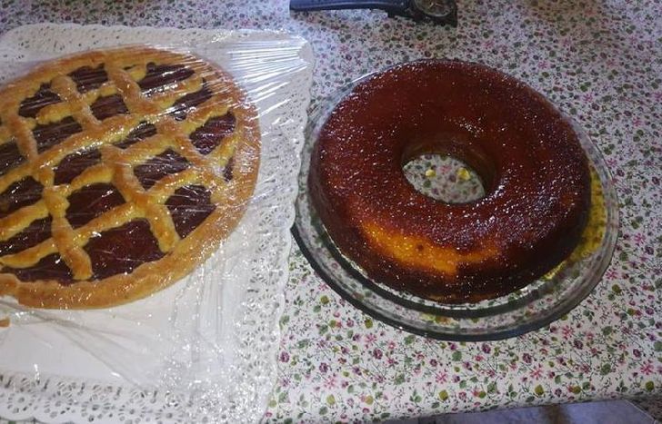 Armaron viandas con salado y dulce para las personas de la calle.
