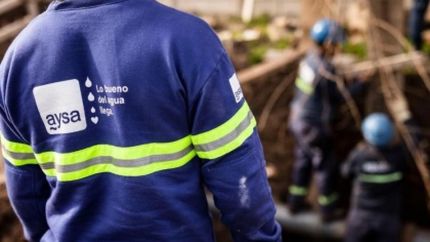 AySA comunicó que habrá cortes de agua en distintas zonas de Lomas la próxima semana.