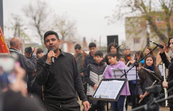 Música y arte para homenajear al Indio Solari en Fiorito.