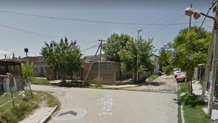 Donde encontraron el cuerpo del hombre asesinado.