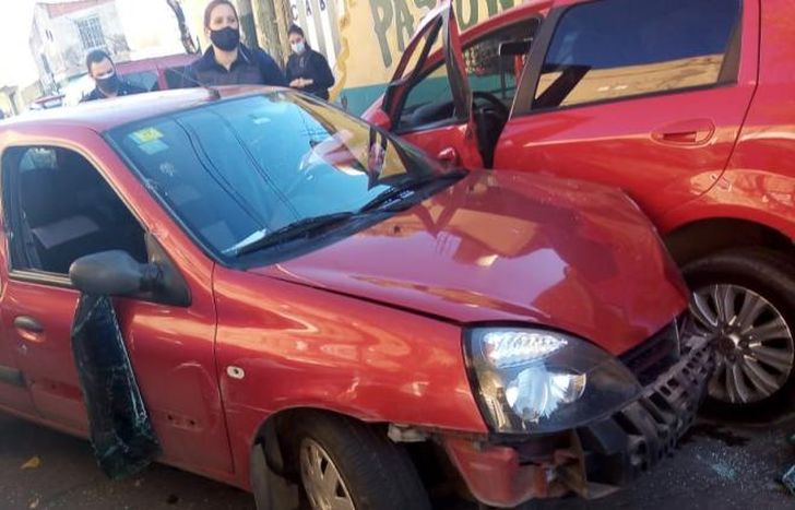 La persecución finalizó en Centenario, tras un choque.