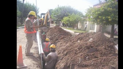 finalizaron las obras de cloacas en adrogue y rafael calzada