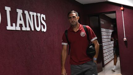 Carlos Izquierdos, uno de los jugadores de LAnús que alzó la voz. Carlos Izquierdos, uno de los jugadores de LAnús que alzó la voz.
