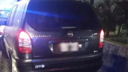 El auto del hombre había aparecido chocado y abandonado en Budge.