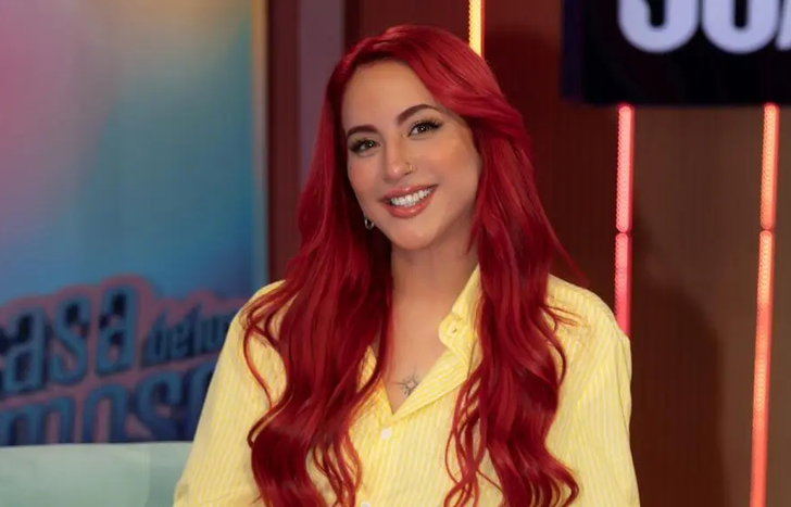 Mal momento de Flor Vigna.&nbsp;