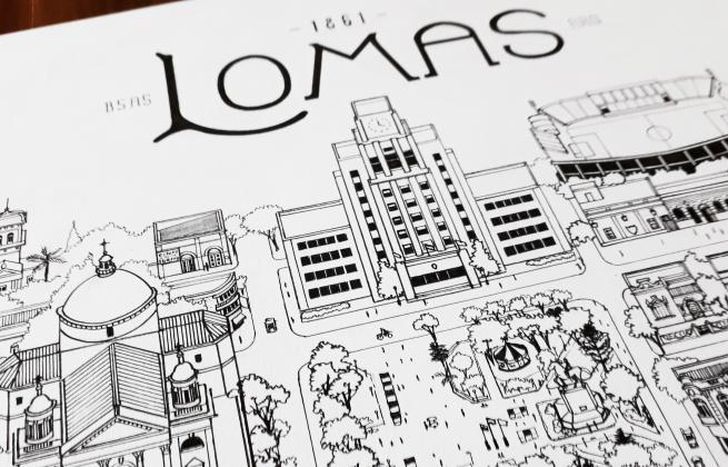 La lámina está hecha a mano: Bojko tardó dos meses en terminarla.