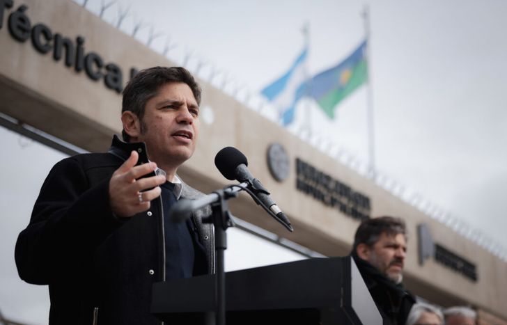 Axel Kicillof, durísimo contra Javier Milei.
