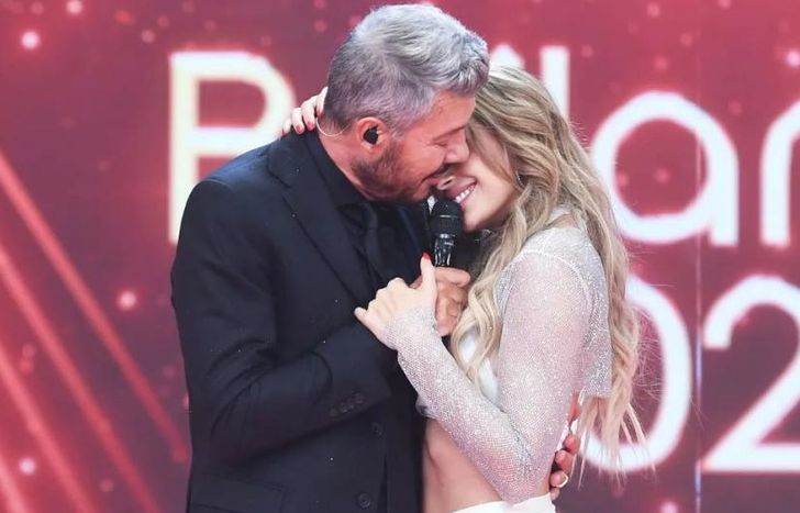 Marcelo Tinelli y Milett Figueroa, enamorados.