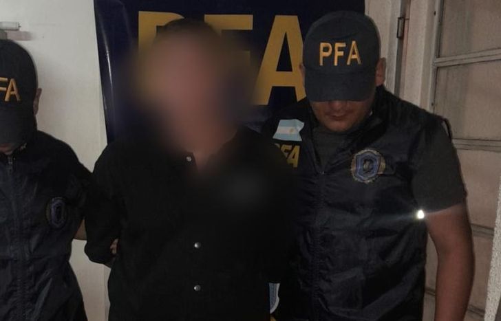 La detención fue realizada por la Policía Federal.