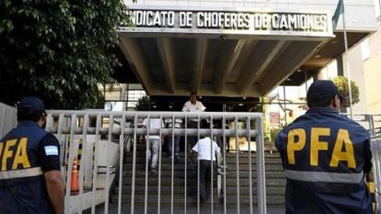 allanan el sindicato de camioneros