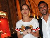 Mica Viciconte y Fabián Cubero.