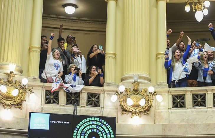 La aprobación fue total.