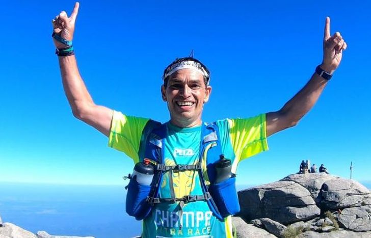 De Banfield hasta la cima de la montaña más alta de Córdoba.