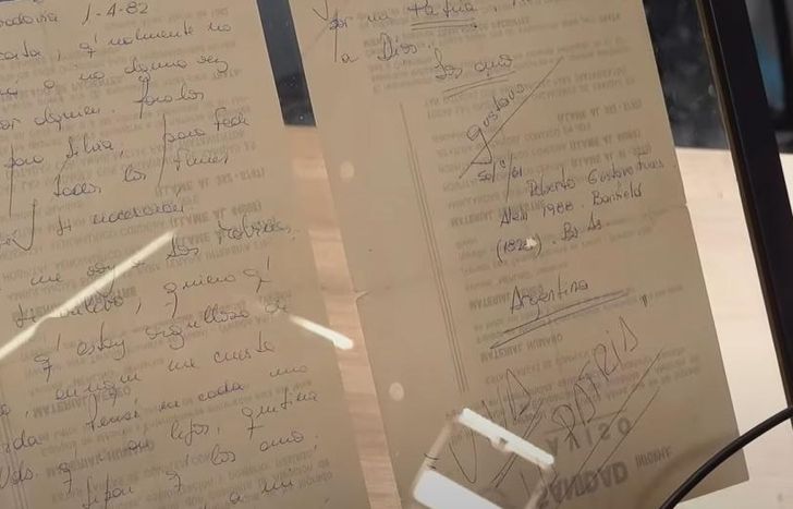 Gustavo leyó su carta este 2 de abril.