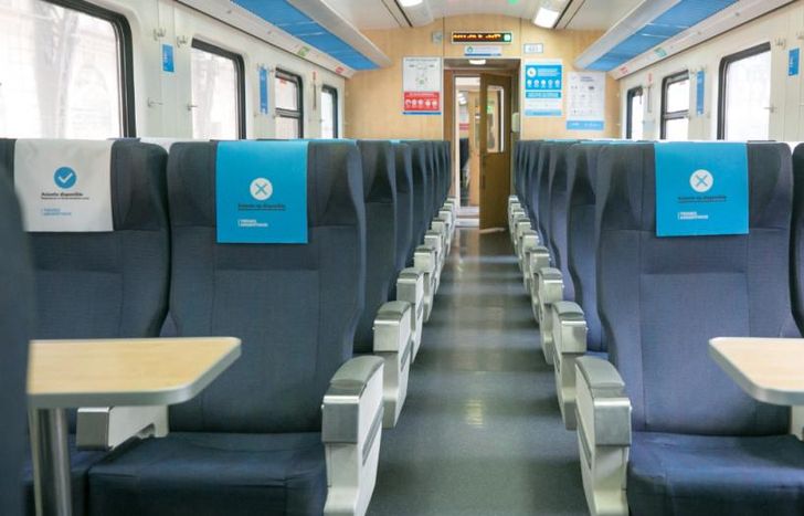 Destacan la cantidad de personas que viajaron en trenes de larga distancia en Semana Santa.