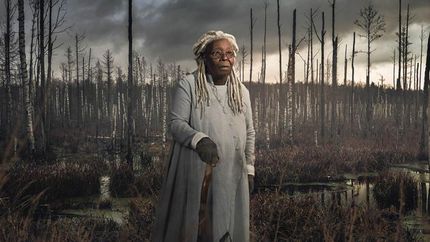 Whoopi Goldberg, en escena.