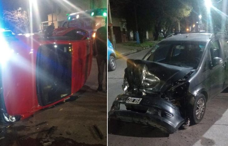 Así quedaron los vehículos involucrados en el siniestro.