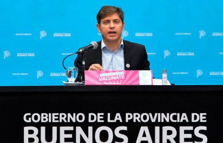 El anuncio del gobernador.