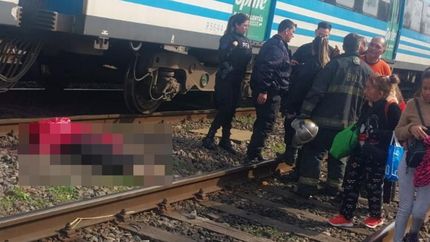 El tragico hecho ocurrió en el paso a nivel.