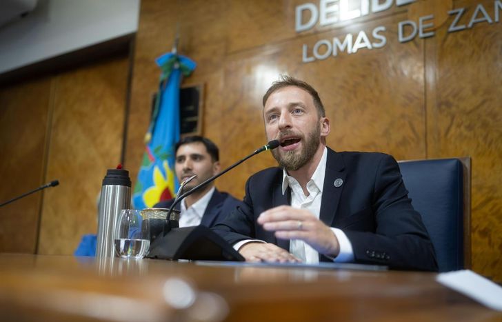 Federico Otermín dio inicio a las Sesiones Ordinarias en el Concejo Deliberante de Lomas de Zamora.