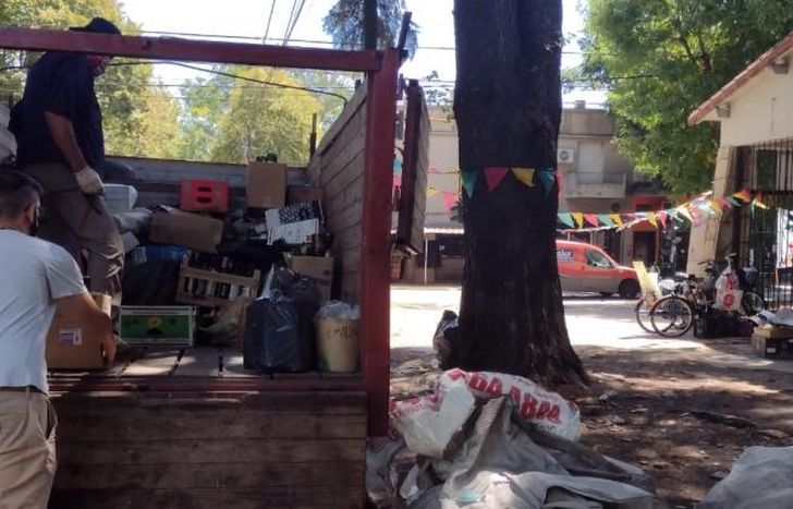 Van casa por casa.