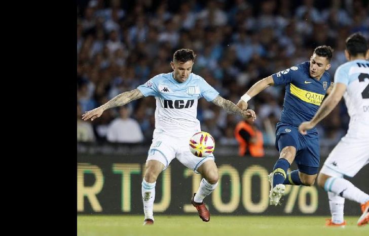 Racing y Boca disputaron un partido atractivo en Avellaneda.