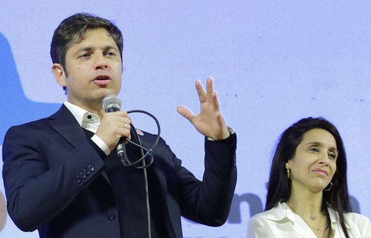 Kicillof participó de un acto en Zárate.