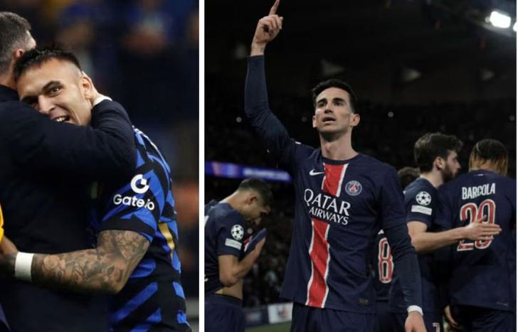 El Inter y el PSG definen la Champions.