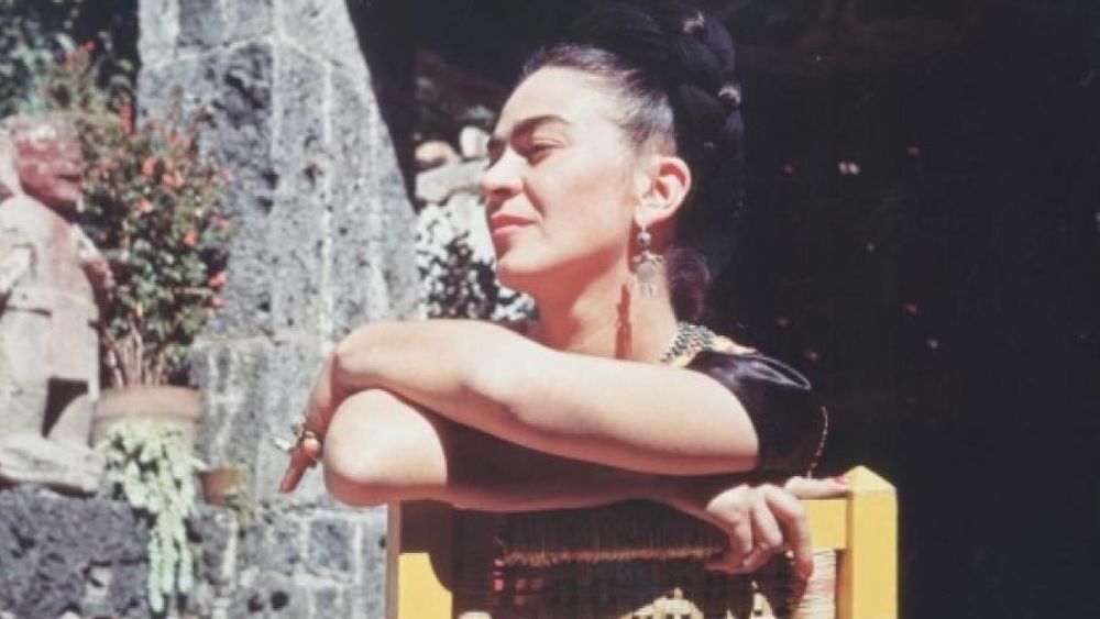Una foto poco vista de Frida.