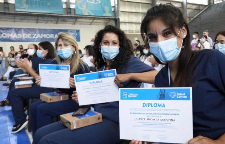 Ya hay más de mil egresados de la Tecnicatura Superior en Enfermería.