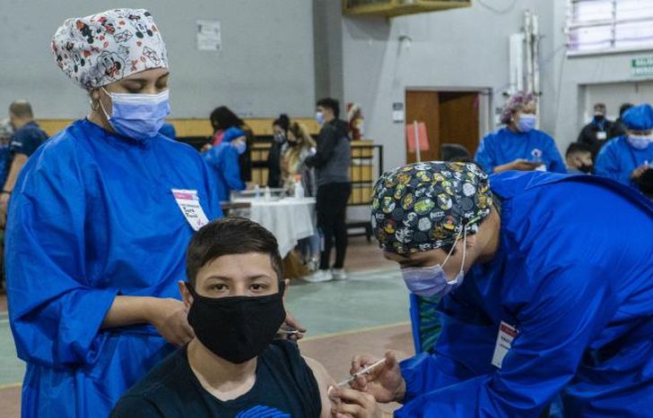 Uno de los operativos de vacunación en la provincia de Santa Cruz