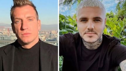 Maxi López y Mauro Icardi, enfrentados.&nbsp;