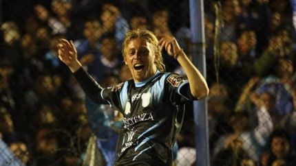 Gianunzio integró el plantel de Temperley que ascendió en 2014.