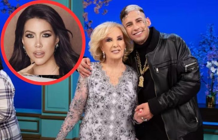 La Chiqui no dudó en consultar al artista sobre su relación con la mediática.