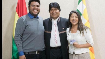 los hijos de evo morales llegan a la argentina