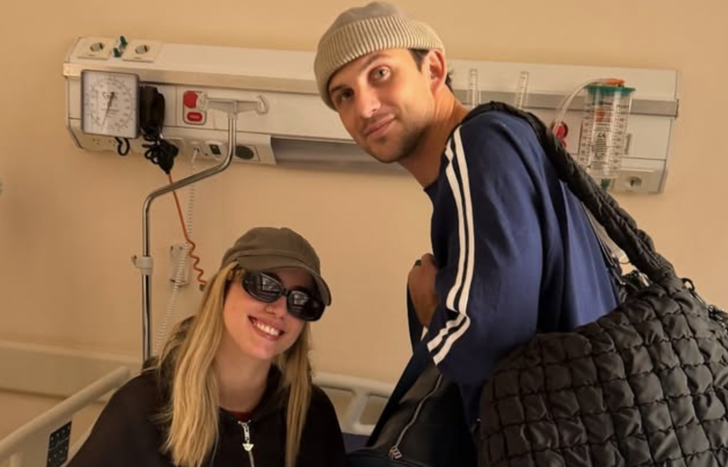 Denisse González y su novio Bautista Mascia.&nbsp;