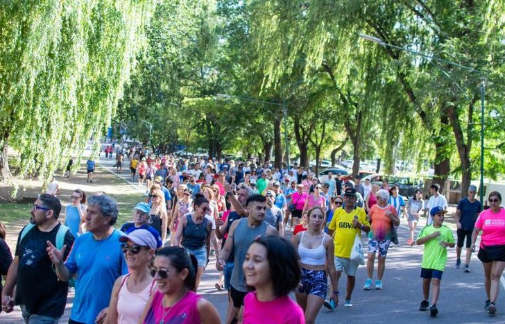 A las 11 habrá una caminata recreativa por todo el predio.