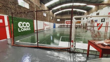 El club luce a nuevo y espera la reapertura.