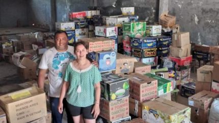 Juntaron cientos de donaciones.
