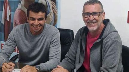 Rolón, uno de los entrenadores. Rolón, uno de los entrenadores.