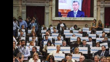 ¿que dijo la oposicion sobre el discurso de macri?