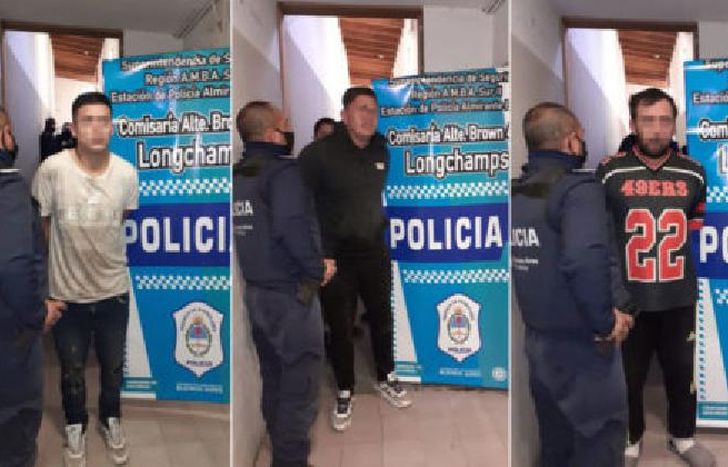 Tras una larga persecución dieron con los delincuentes.