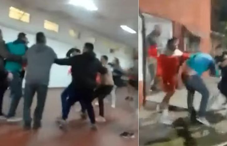 La pelea quedó registrada en un video que se volvió viral.