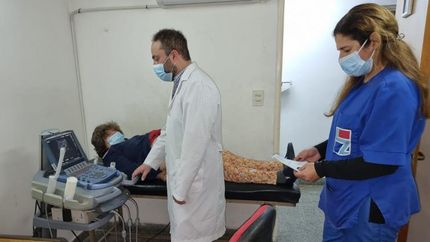 El operativo se llevó a cabo en el Hospital Alende.